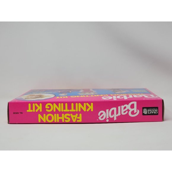 Brand New Vintage Barbie Fashion Knitting Kit With Glitter Yarn #50536‎ 1993 - Picture 4 of 12